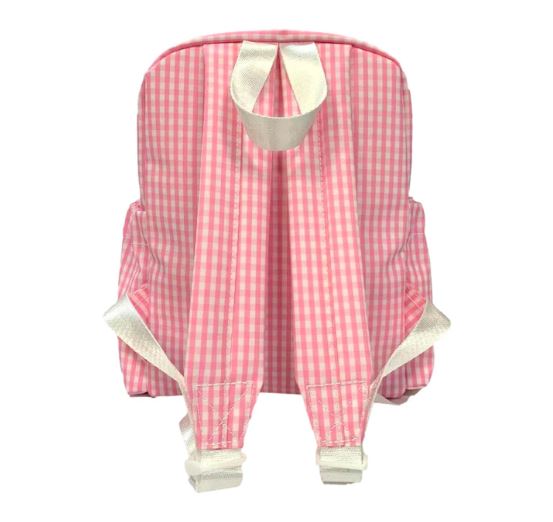 Mini Pink Gingham Backpacker