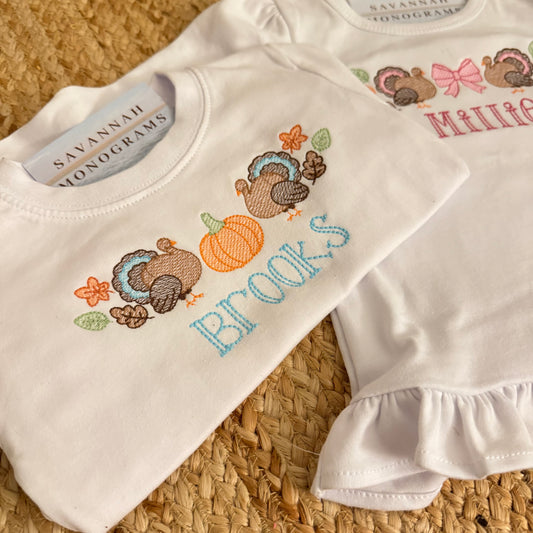 Thanksgiving Sibling Match Shirt