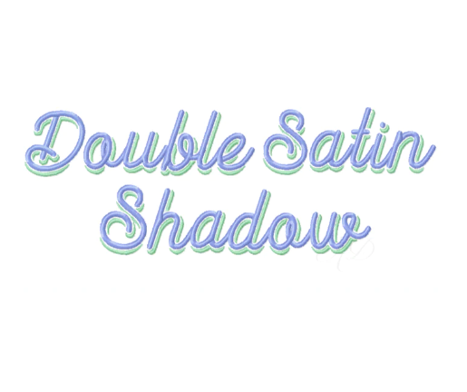 Double Shadow Embroidery