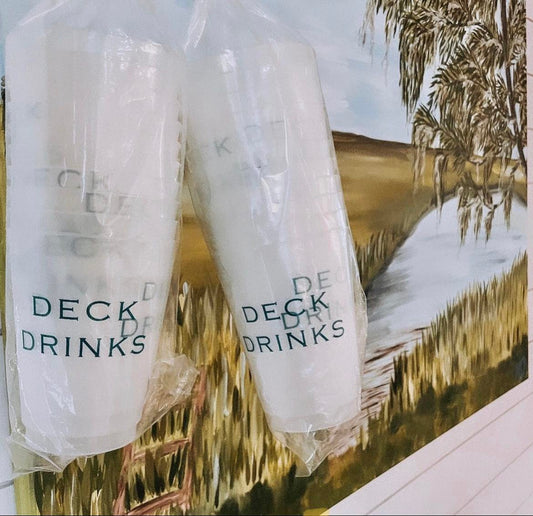 Deck Drinks Frosted Cup