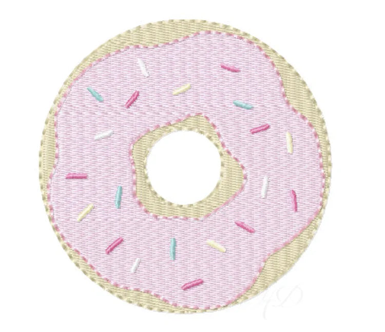 Chic Donut Embroidery