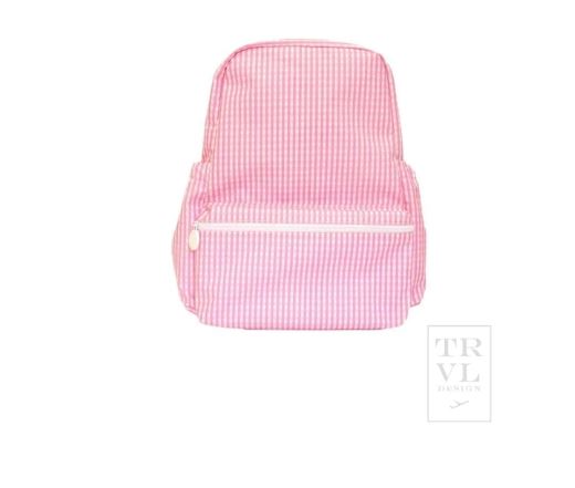 Gingham Pink Backpacker